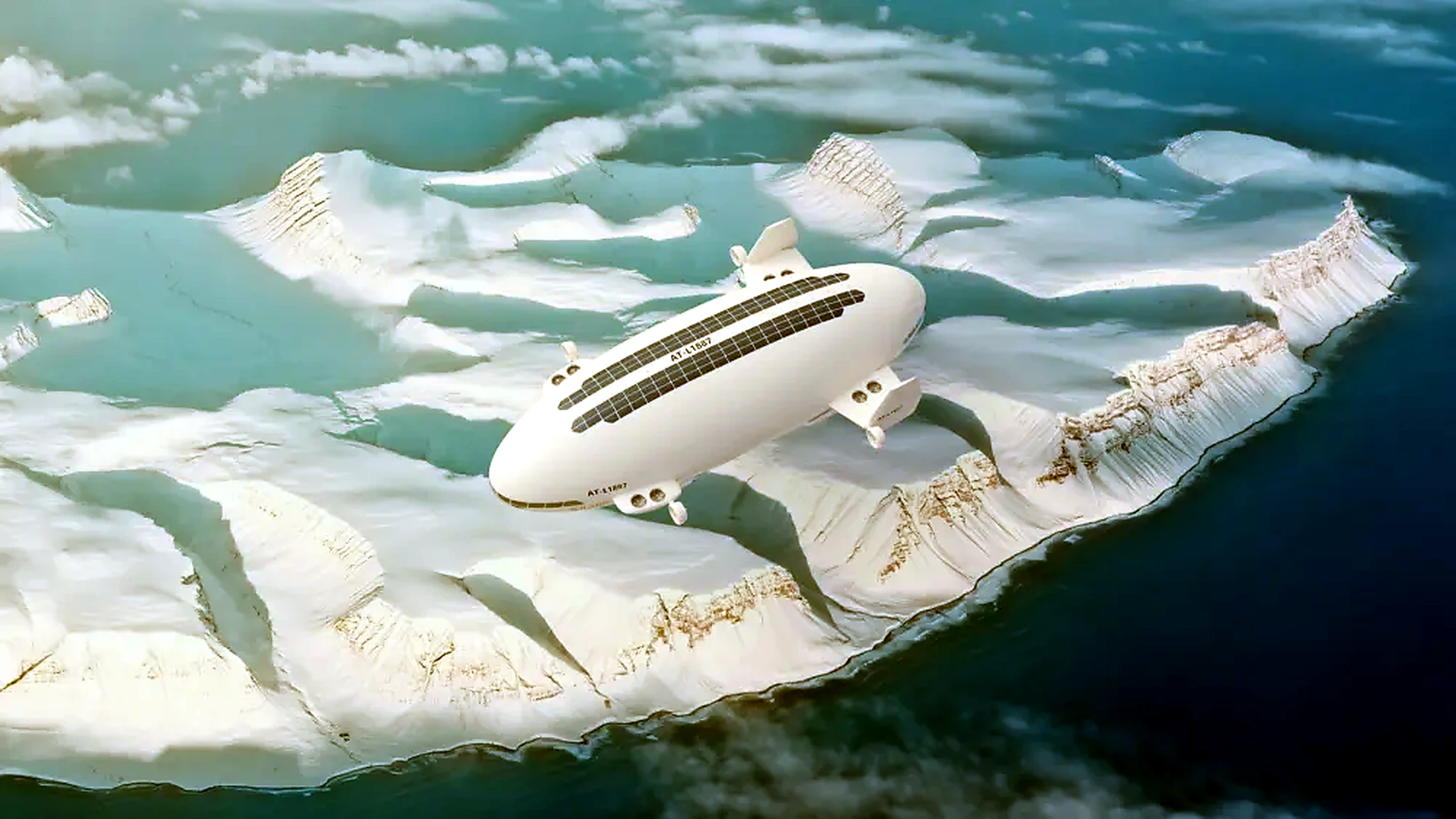 Motif détaillé pour l'expédition en dirigeable au pôle Nord avec un accent sur l'itinéraire, l'accès et la qualité du voyage Motif détaillé pour l'expédition en dirigeable au pôle Nord avec un accent sur l'itinéraire, l'accès et la qualité du voyage