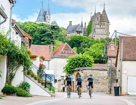Hero motif for Private Cycling Journey with Deep Culture with a focus on route, access and travel quality
