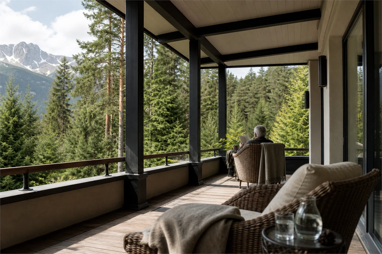 Les Alpes en été sans le stress de la randonnée : des hôtels pour le calme, l'air et la vue - magazine de voyage Impression 5