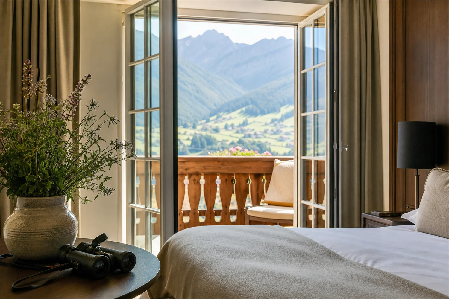 Les Alpes en été sans le stress de la randonnée : des hôtels pour le calme, l'air et la vue - magazine de voyage Impression 6