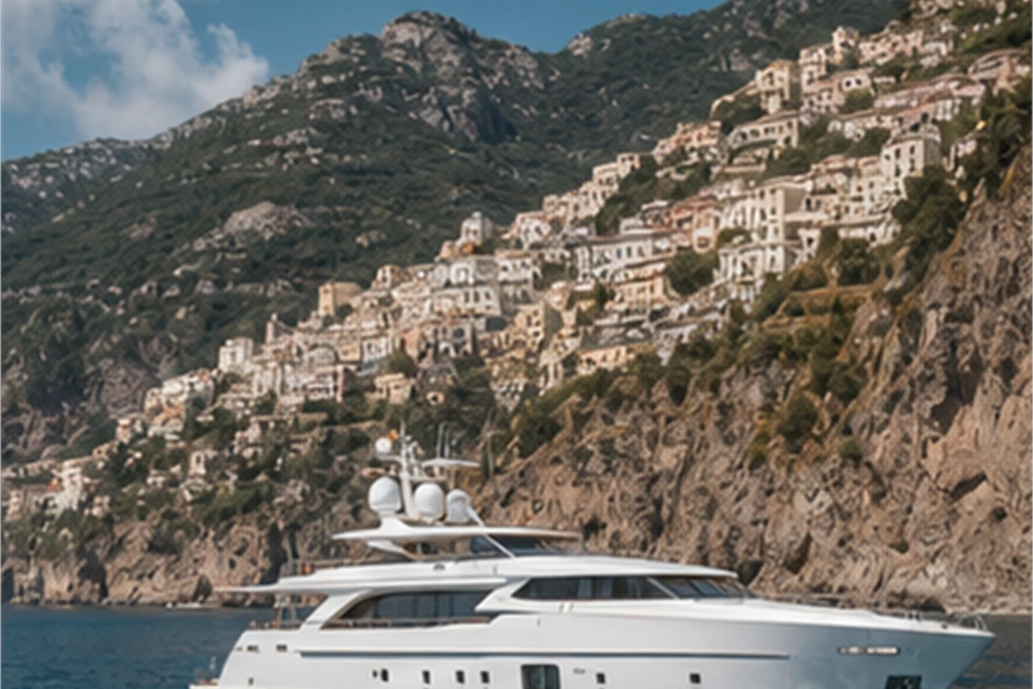 Amalfi-Küste per Yacht: Häfen, Beach Clubs und Hotels