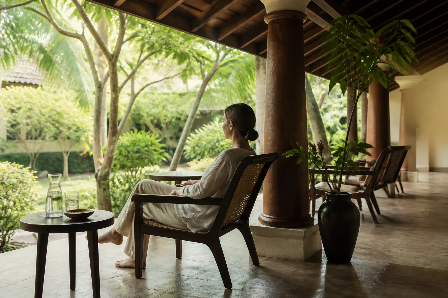 Quiet recovery time between Ayurveda treatments