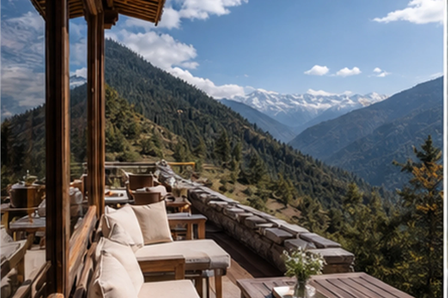 Bhutan Tagesetappen planen: Hoehe, Fahrzeiten und Lodge-Rhythmus.