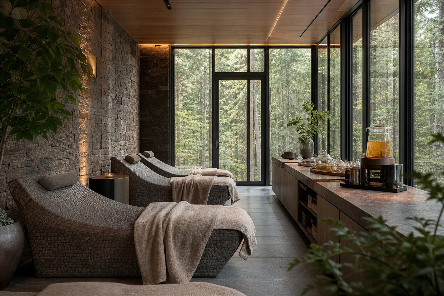 Contrast Therapy in a luxury hotel: sauna, ice bath and high-end wellness - travel magazine Impression 4 Contrast Therapy in a luxury hotel: sauna, ice bath and high-end wellness - travel magazine Impression 4