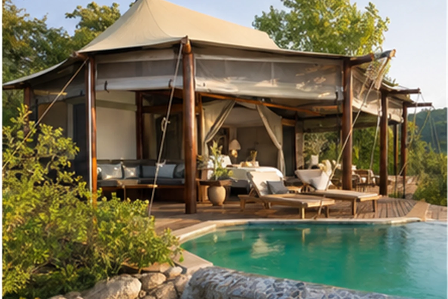 The best safari lodges with private pools - travel magazine Impression 2