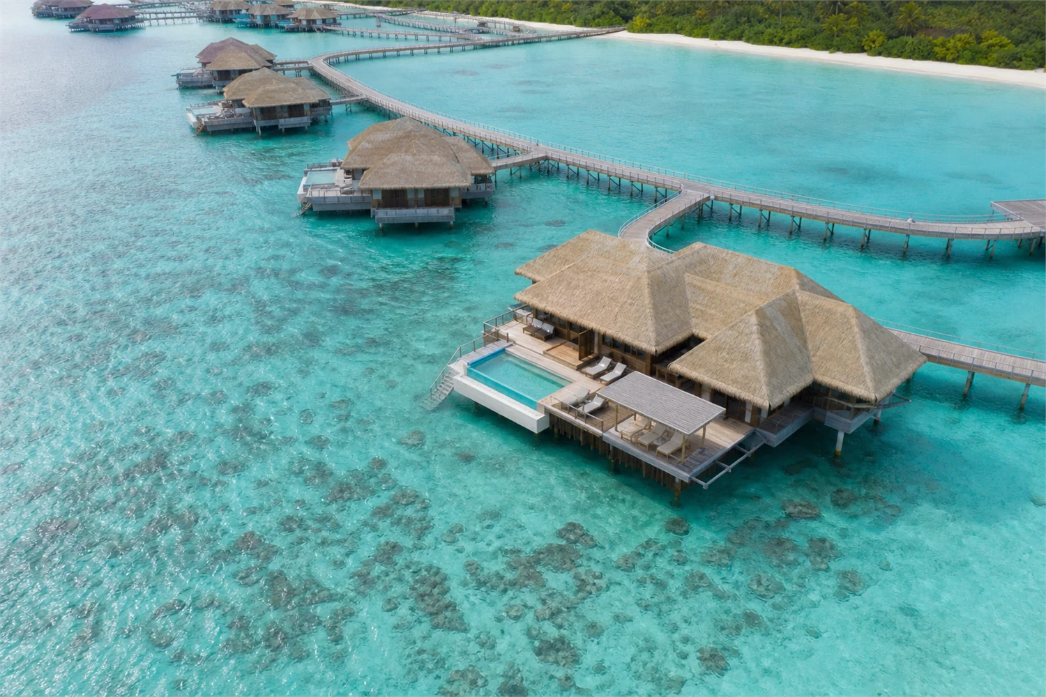 Die exklusivsten Overwater Villen der Welt