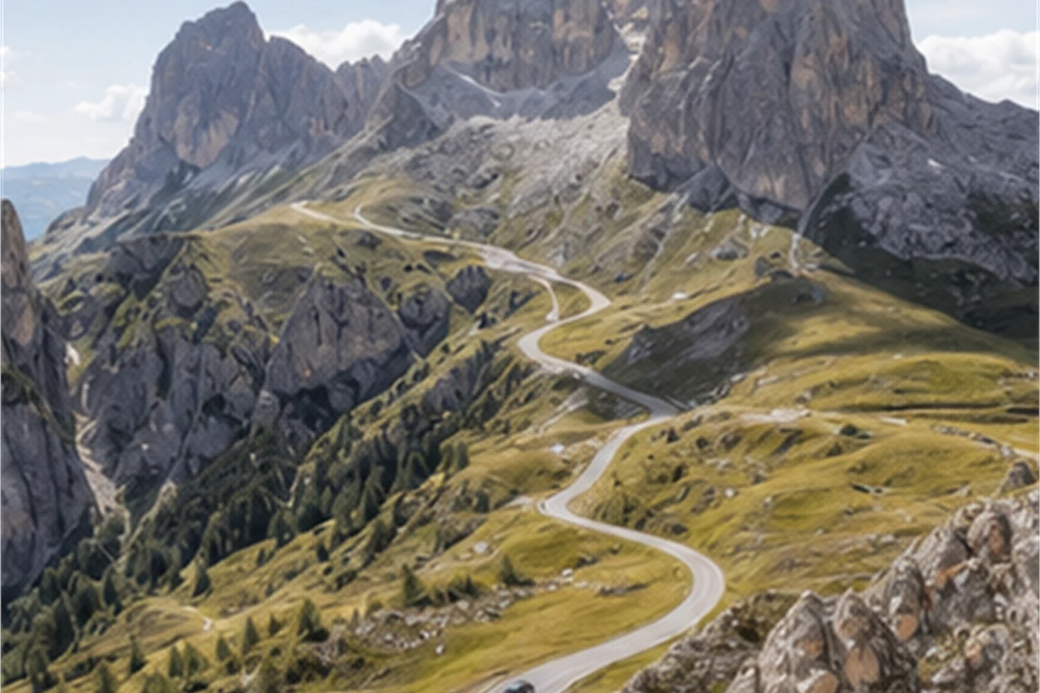 Dolomites route without car stress: driver, passports and hotel changes - travel magazine Impression 2
