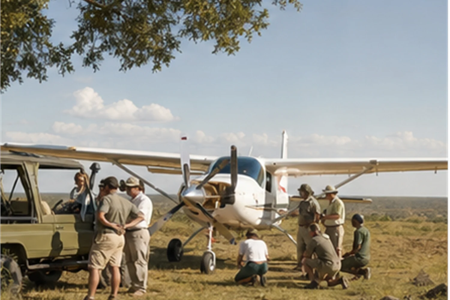 Air safari in Africa: luxury, nature and maximum freedom - travel magazine Impression 6