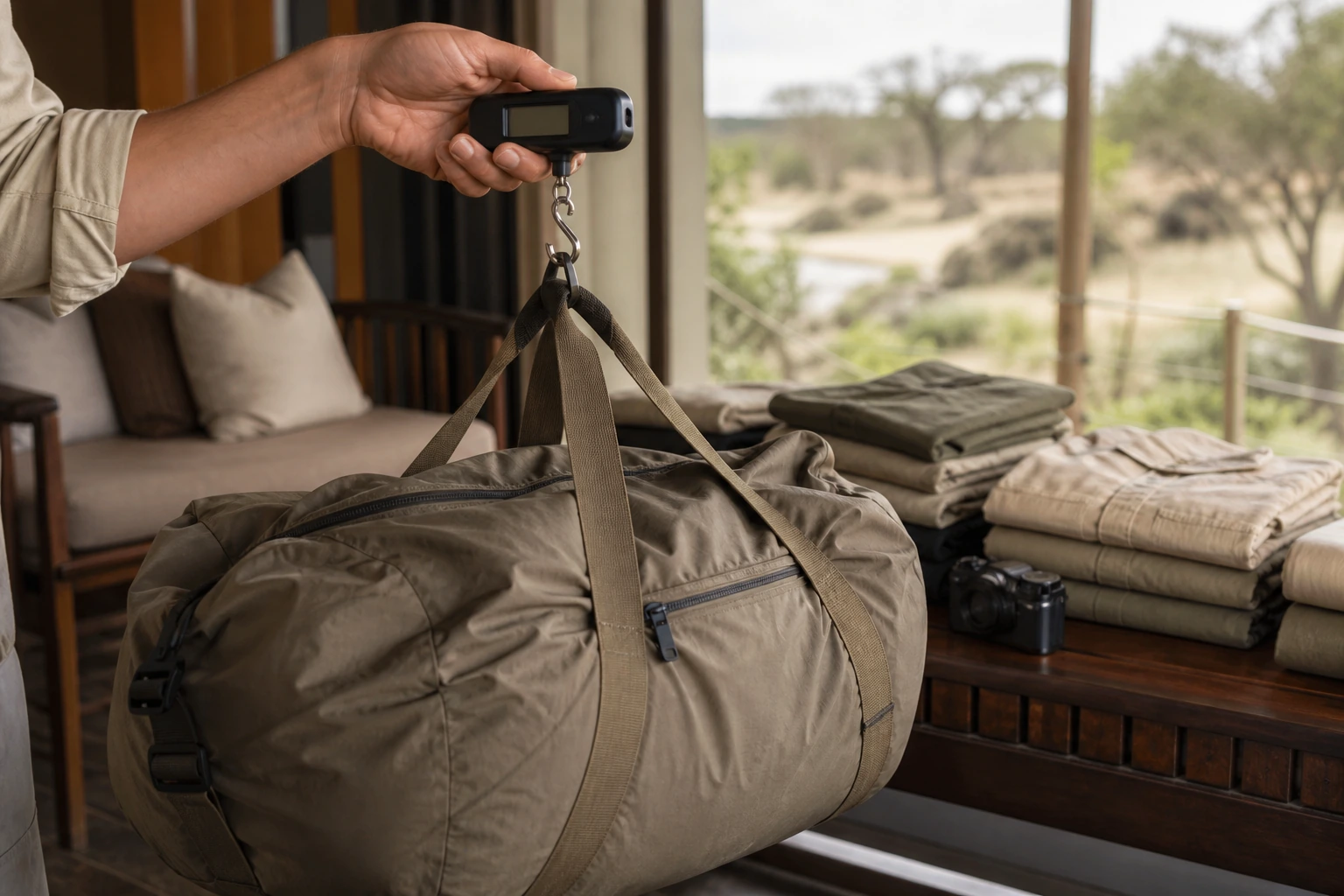 Digital handheld scale for travel luggage