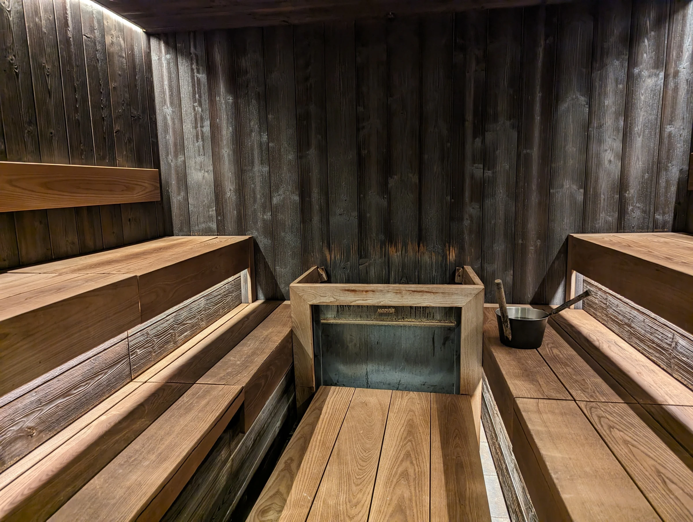 Sauna en bois du Clarion Hotel Helsinki
