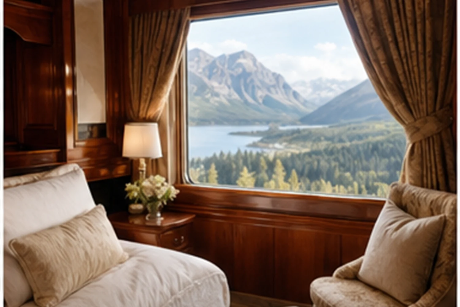 Voyages en train de luxe : Les plus beaux itinéraires du monde - magazine de voyage Impression 1 Voyages en train de luxe : Les plus beaux itinéraires du monde - magazine de voyage Impression 1