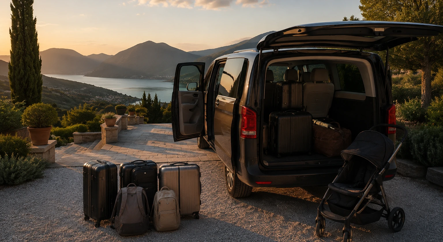 Photorealistic illustration for multigenerational travel: signature experience