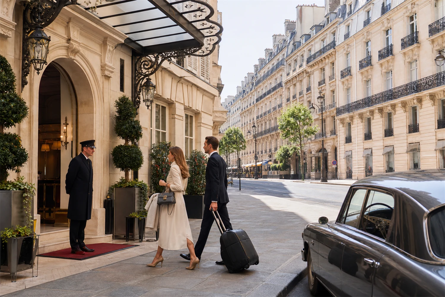 Paris für Gäste: Palasthotels, Shopping und Kultur