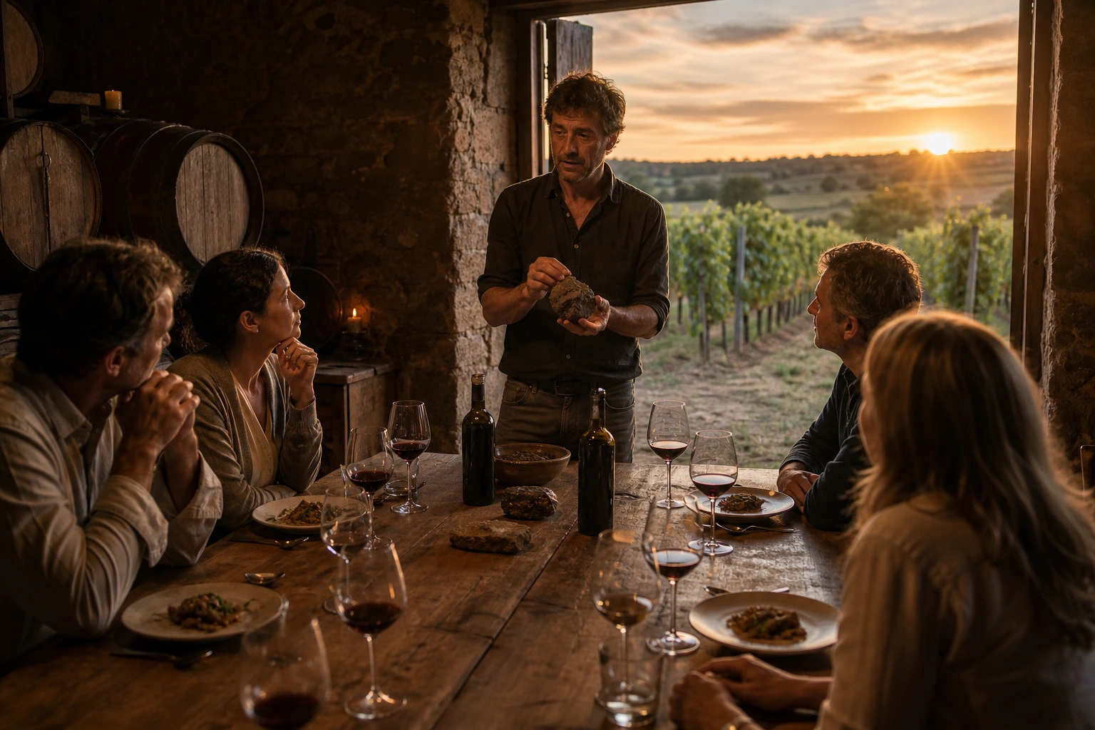Photorealistic illustration for private dining experiences: accommodation and physical layout