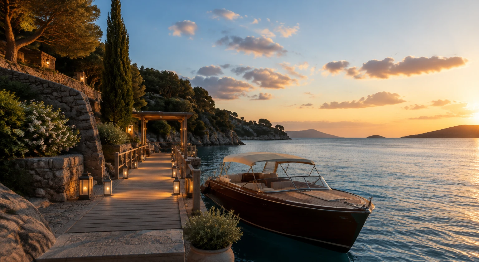 Private pier and direct boat access: For whom this hotel feature is important.