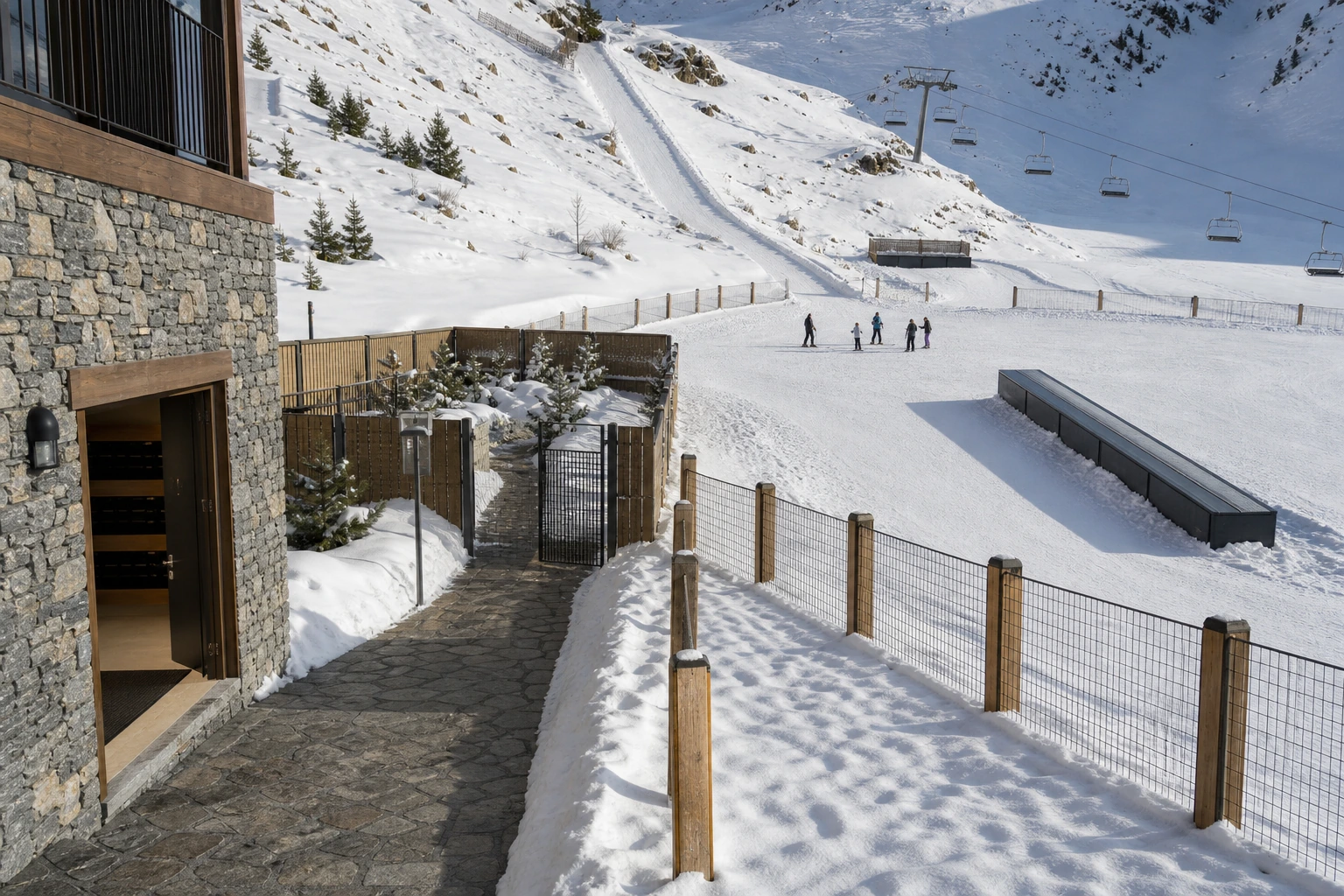 Fotorealistische Illustration zu private ski instructor: reality-check detail