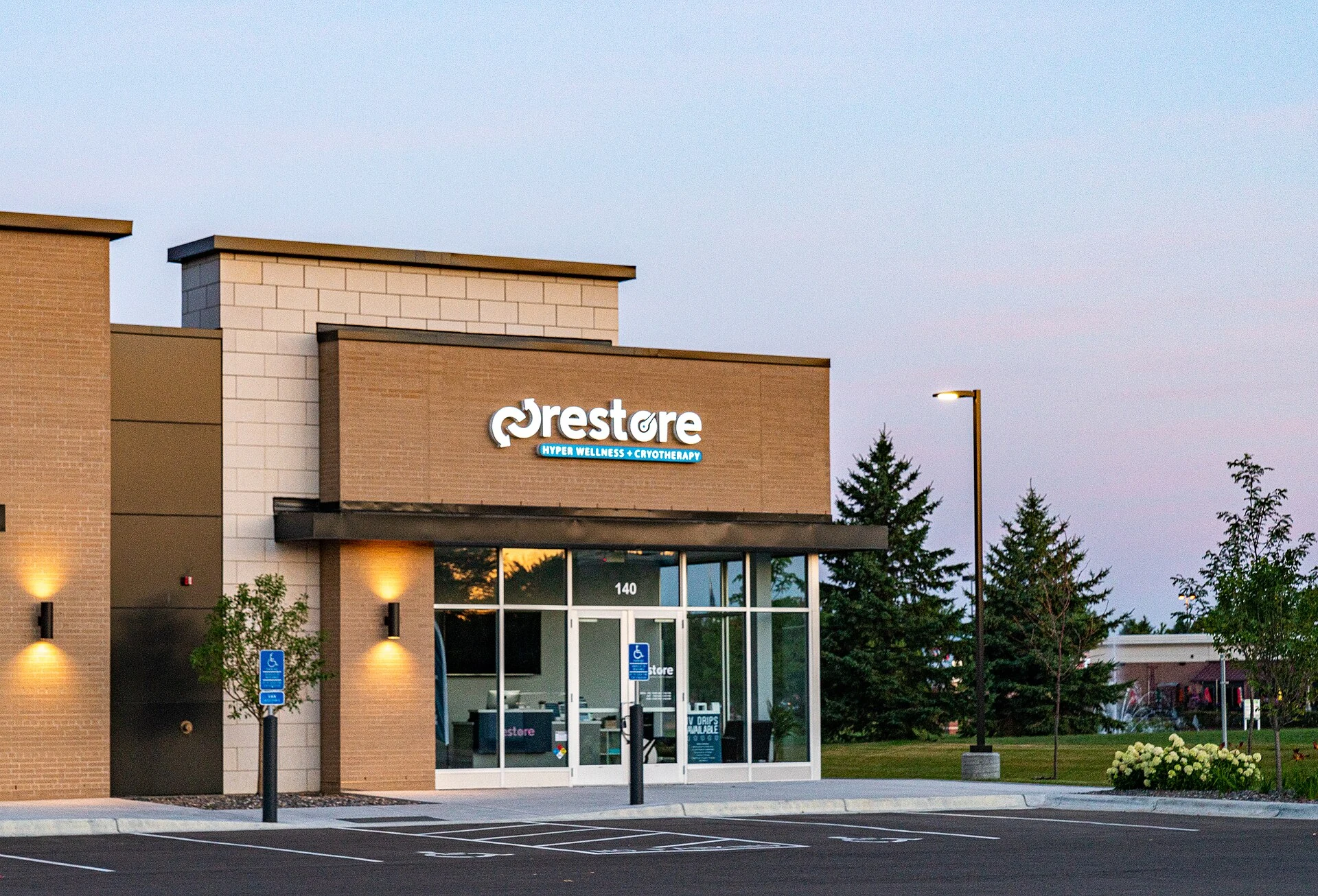 Exterior of a recovery-services provider in Woodbury, Minnesota