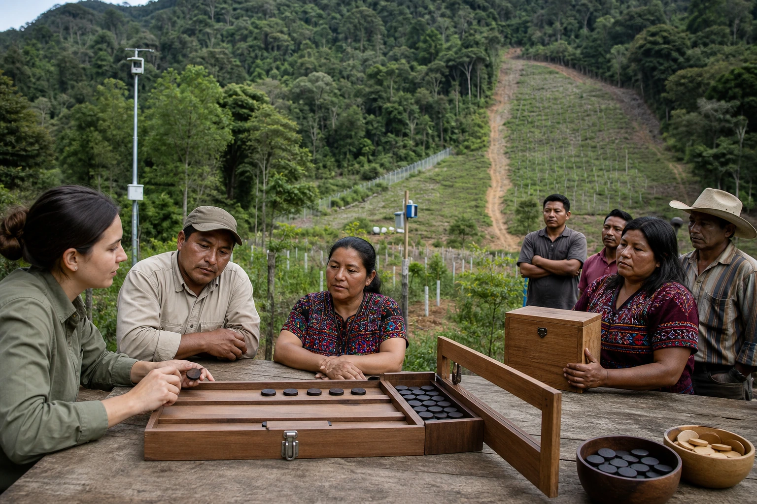 Illustration photoréaliste pour responsible luxury travel : reality-check detail