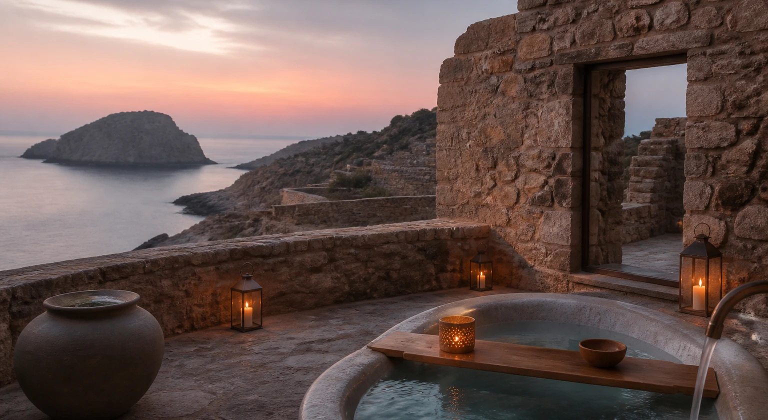 Photorealistic illustration for romantic europe weekends: signature experience