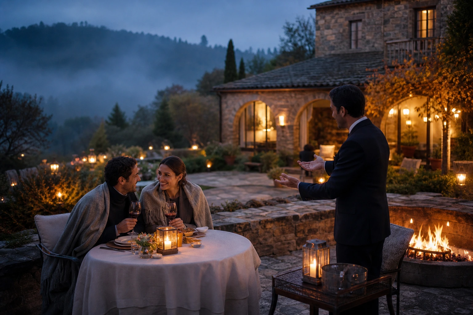 Photorealistic illustration for romantic europe weekends: signature experience