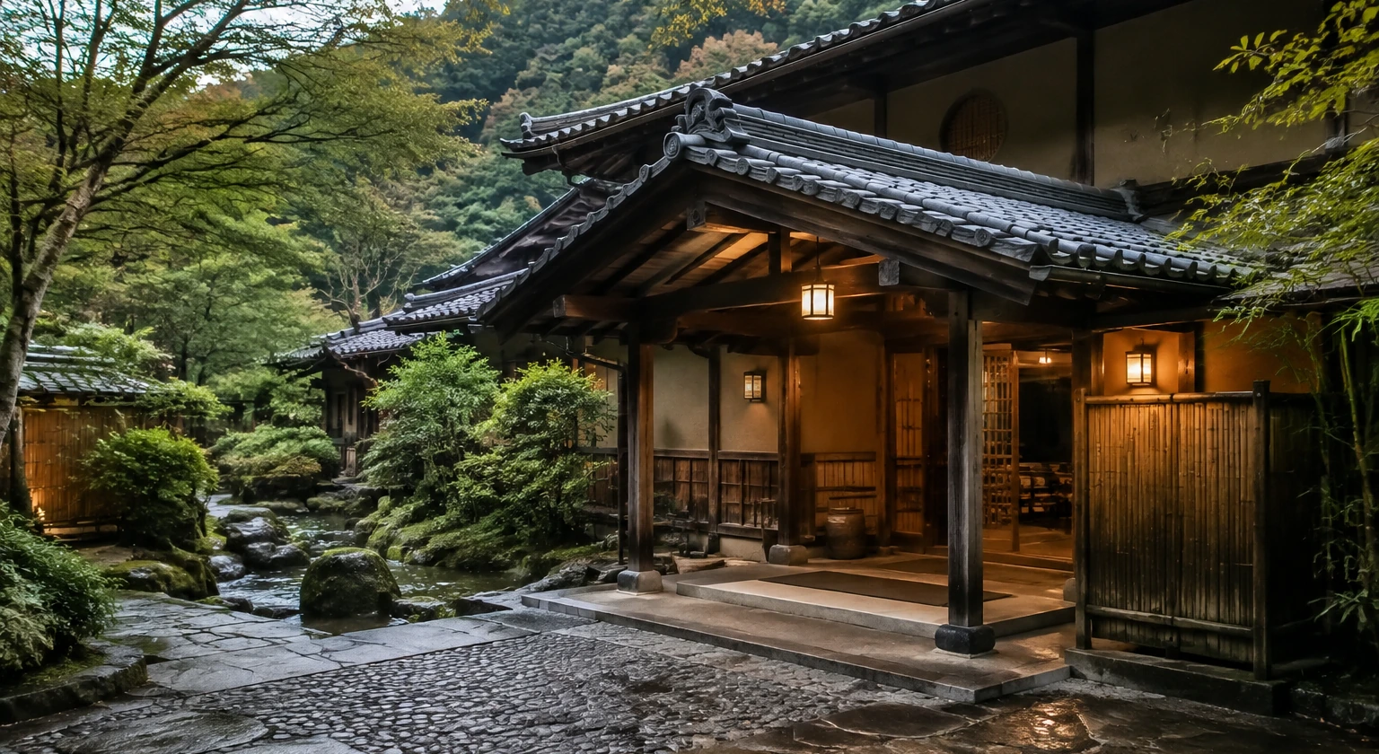 Ryokan etiquette for travellers: onsen, dinner and rest.