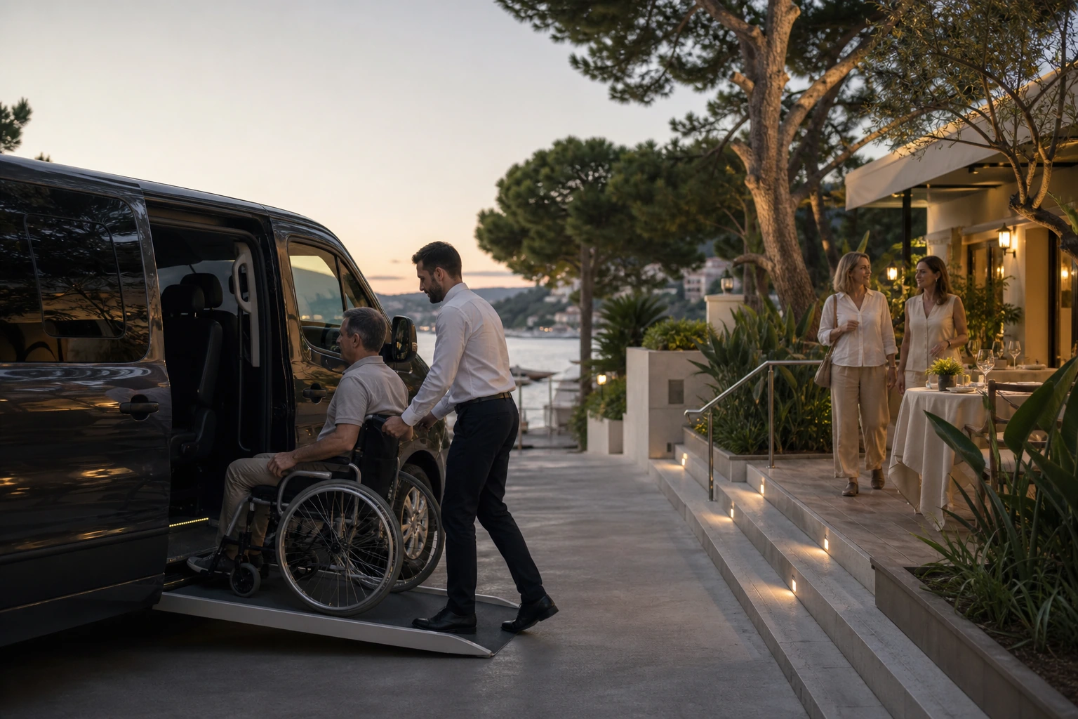Illustration photoréaliste pour saint tropez day logistics : reality-check detail