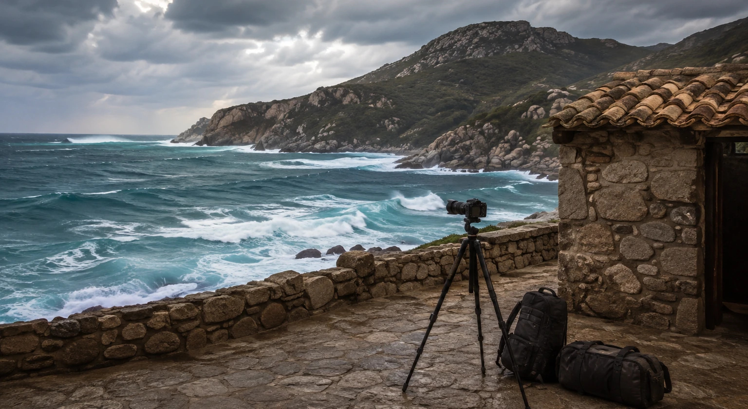 Photorealistic illustration for sardinia wind coast fit: logistics and service