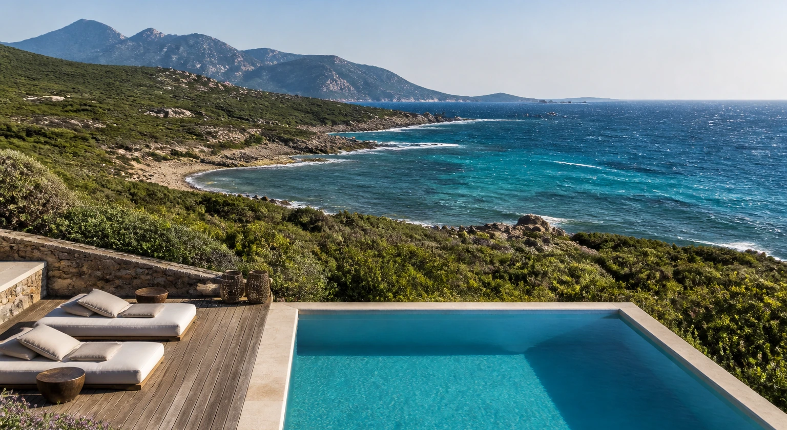Photorealistic illustration for sardinia wind coast fit: reality-check detail