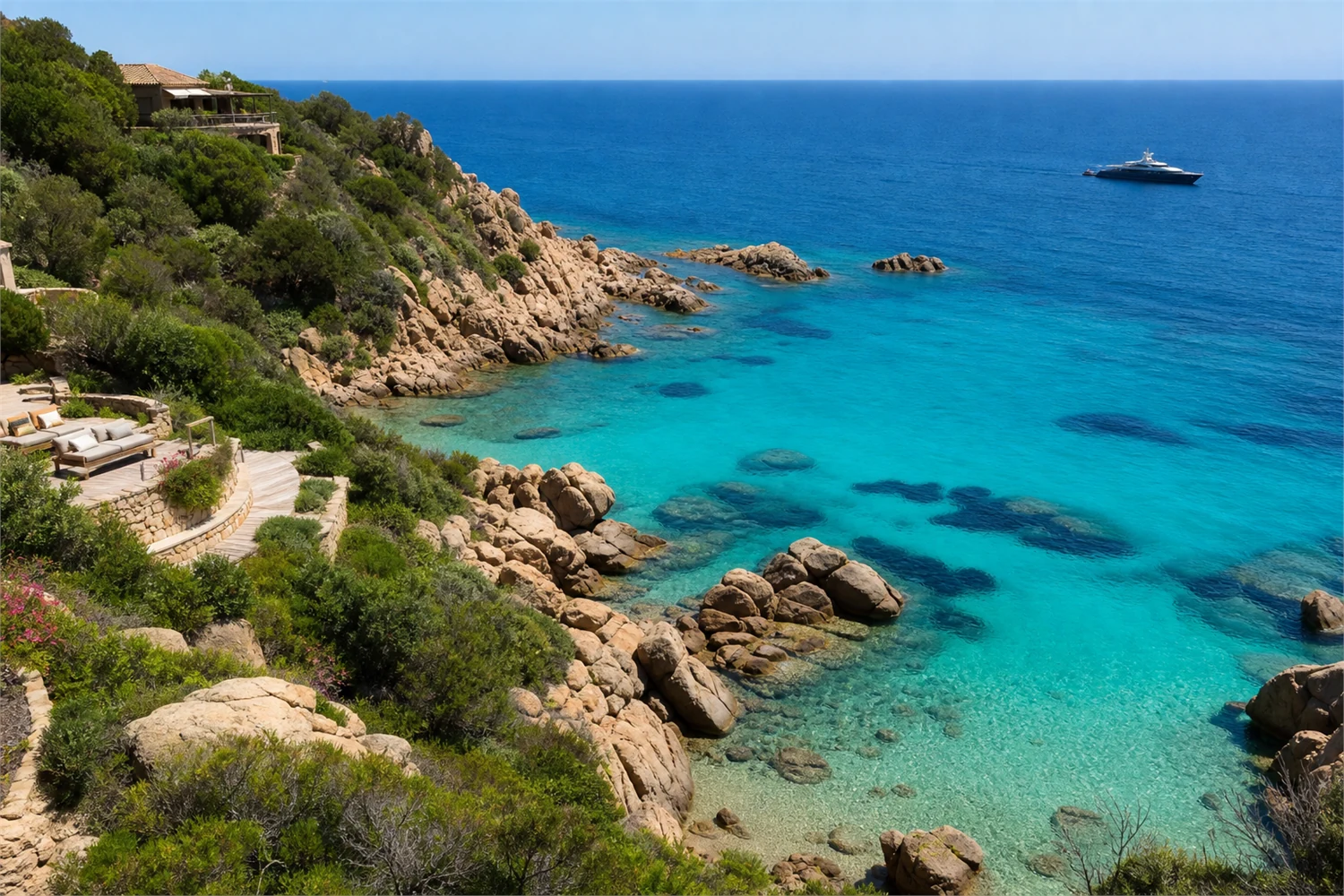 Sardinien luxuriös: Costa Smeralda und geheime Buchten