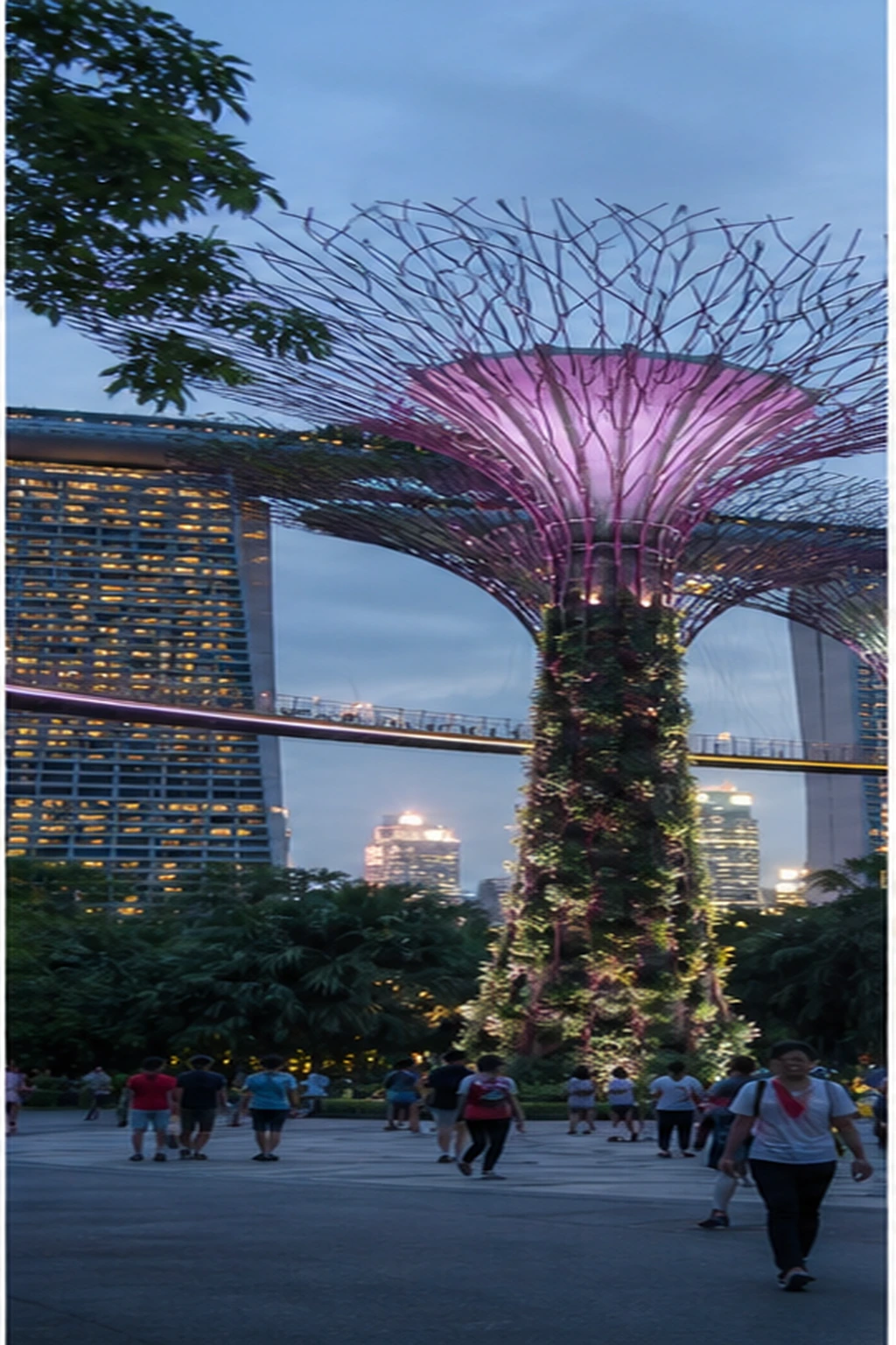 Fotorealistische Illustration zu singapore stopover 36 hours: signature experience