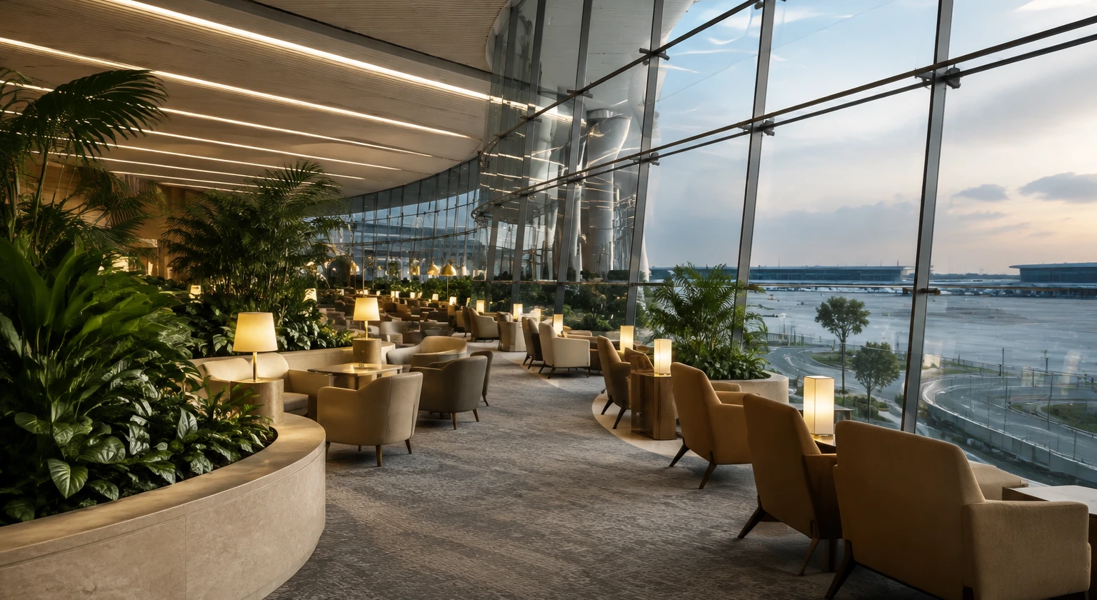 Photorealistic illustration for singapore stopover 36 hours: reality-check detail