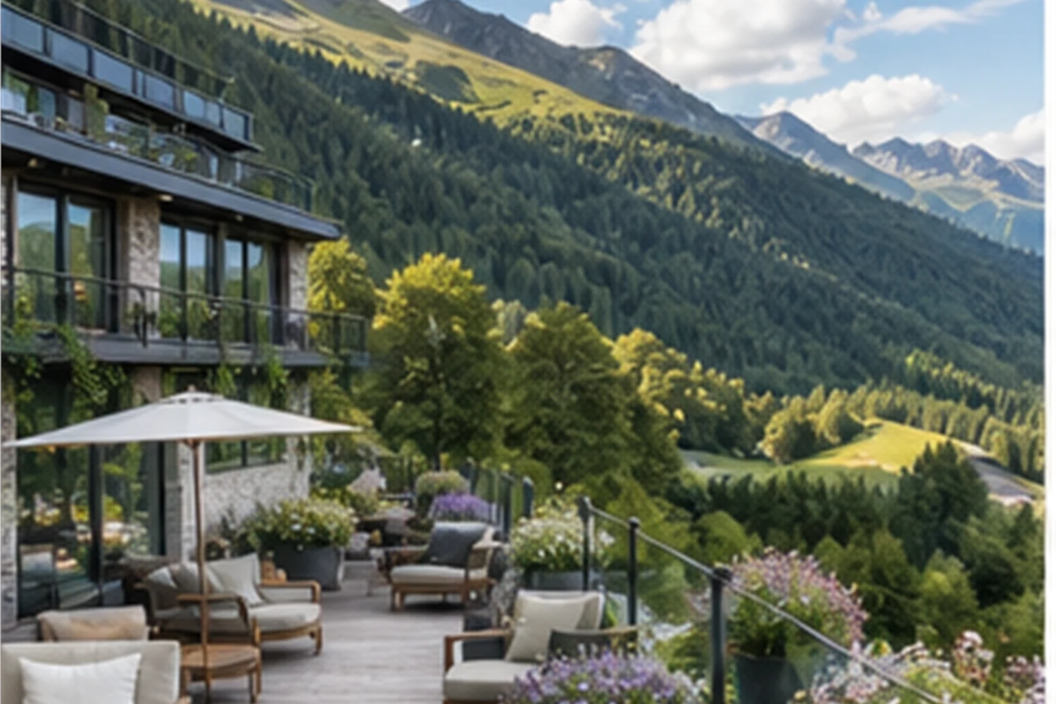 Sommer in den Alpen: Luxusresorts, Wandern und Ruhe