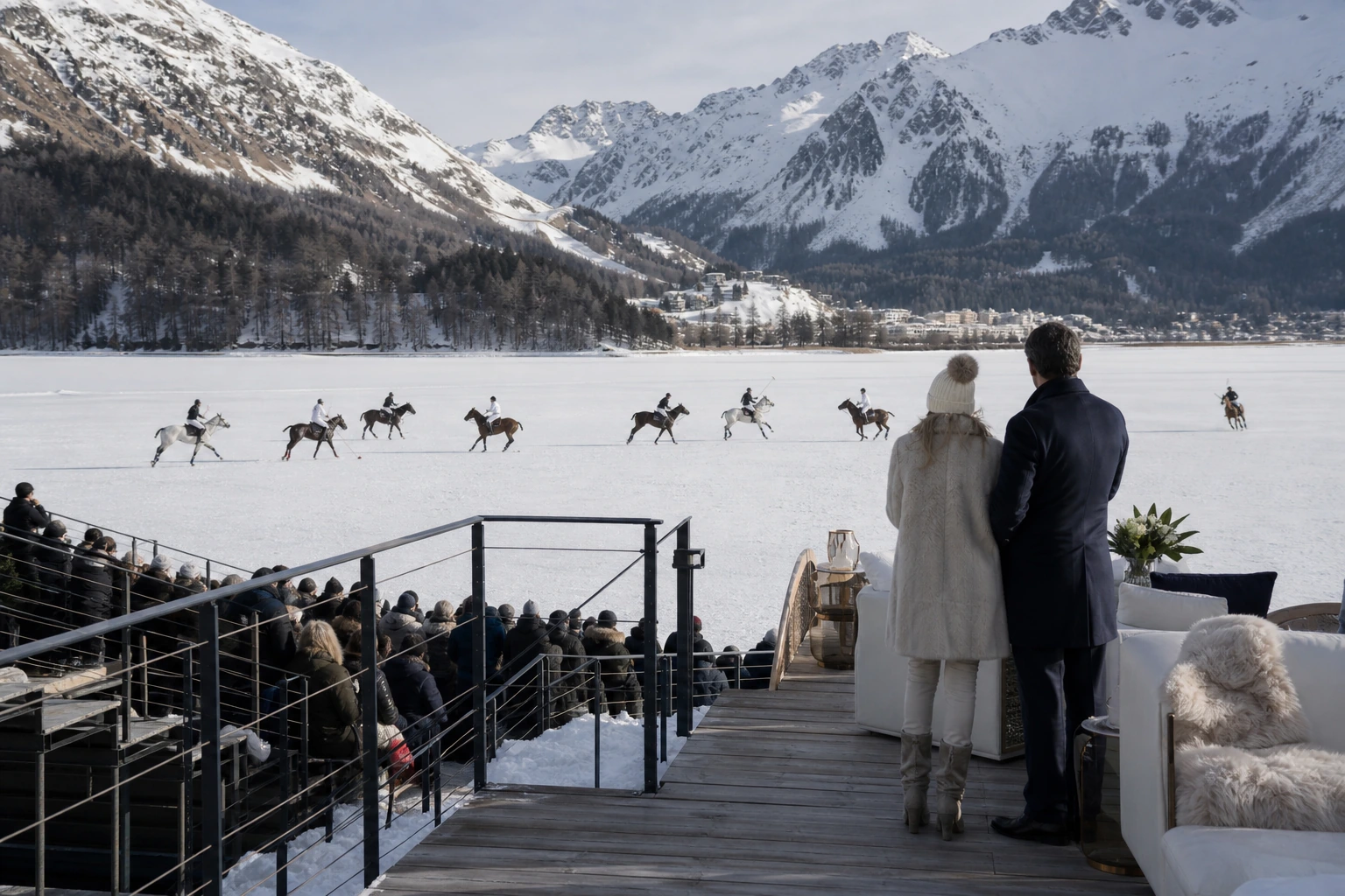 Saison &eacute;v&eacute;nementielle &agrave; Saint-Moritz : Quand l'endroit est glamour et quand il y a trop de monde.