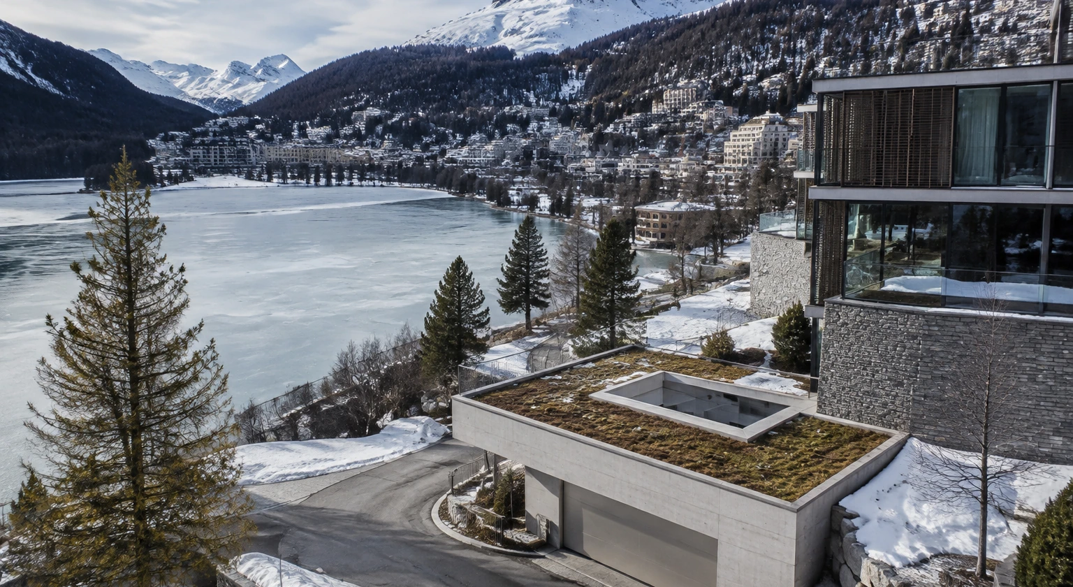 Photorealistic illustration for st moritz event season: reality-check detail