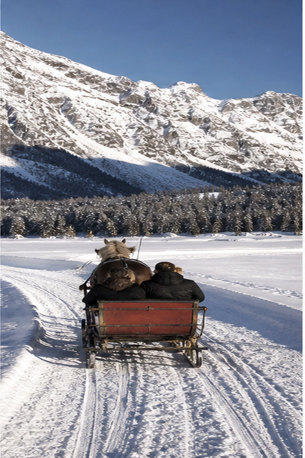 Fotorealistische Illustration zu st moritz luxury guide: signature experience