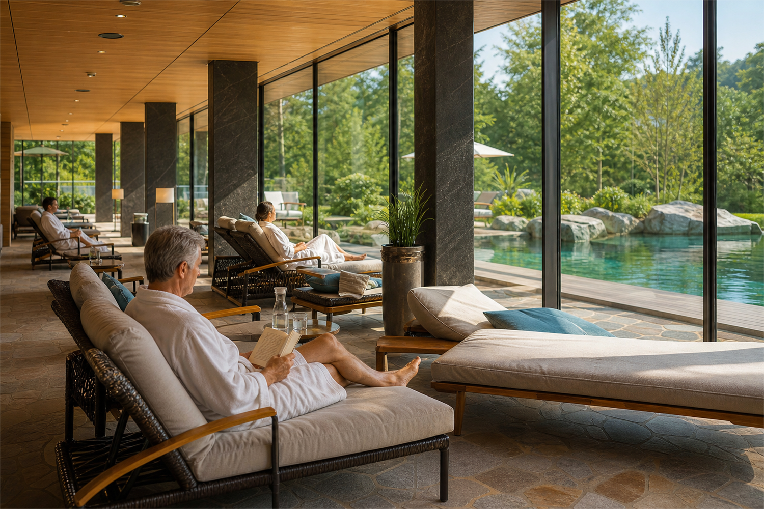 Book a thermal hotel: correctly assess room location, bathing times and crowd - travel magazine Impression 3 Book a thermal hotel: correctly assess room location, bathing times and crowd - travel magazine Impression 3