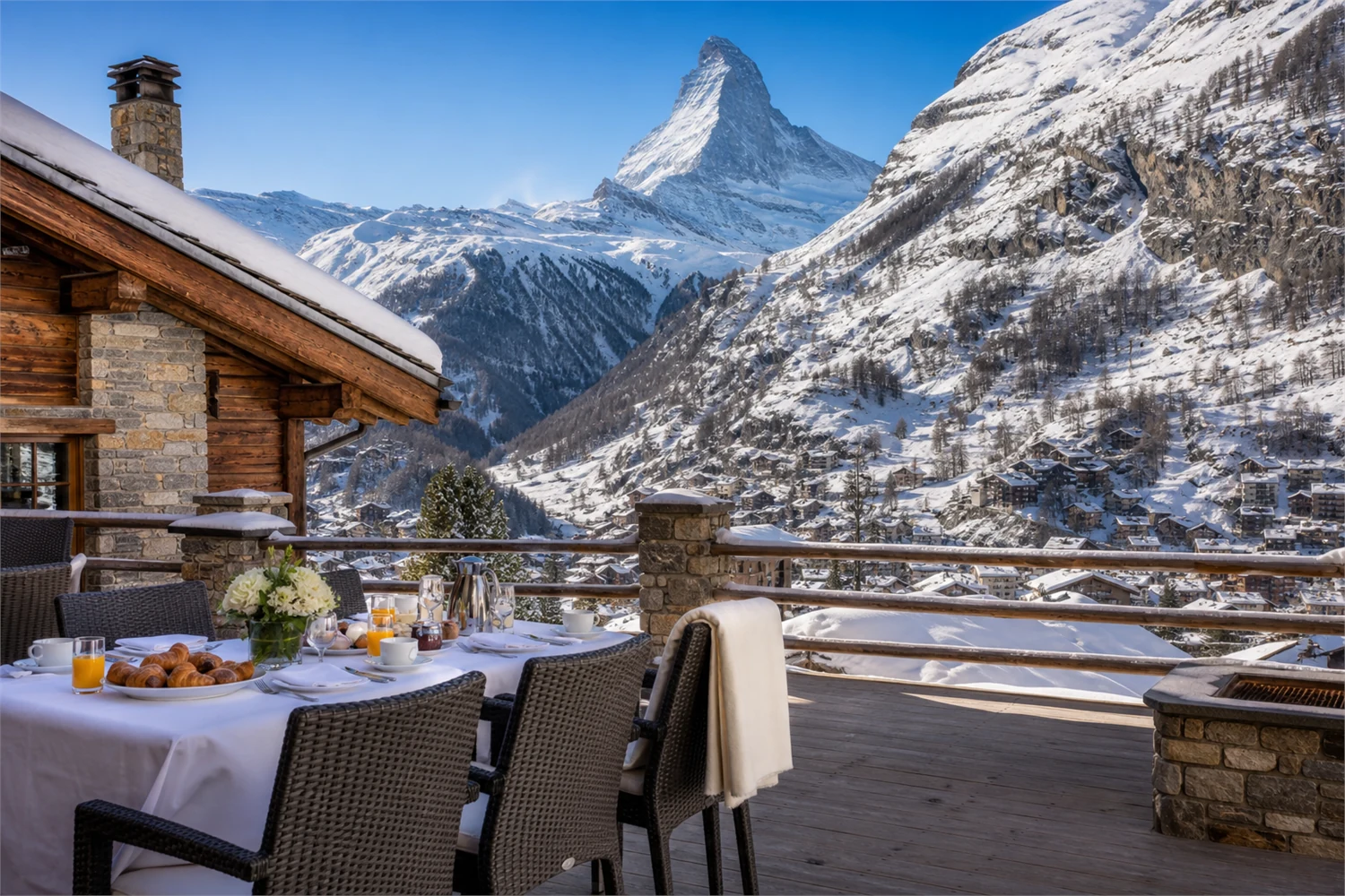 Zermatt für Gäste: Matterhorn, Chalets und Fine Dining