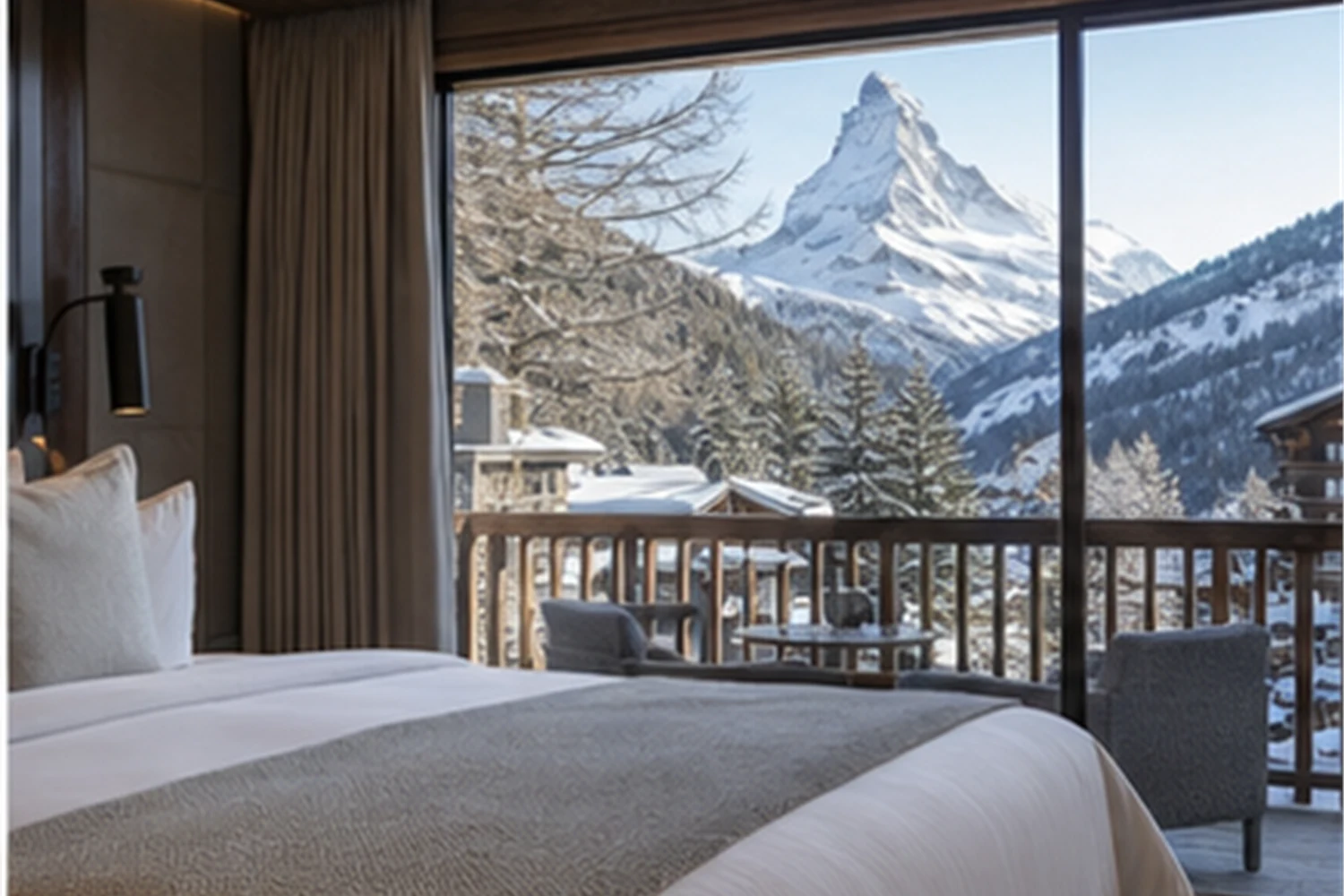 Zermatt Zimmerblick buchen: Matterhorn View, Lage und Transfer.