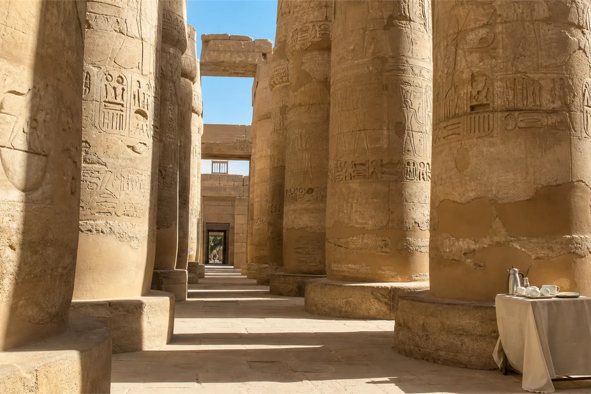 Exclusive archeology access in Egypt after opening time – Travel impression 2