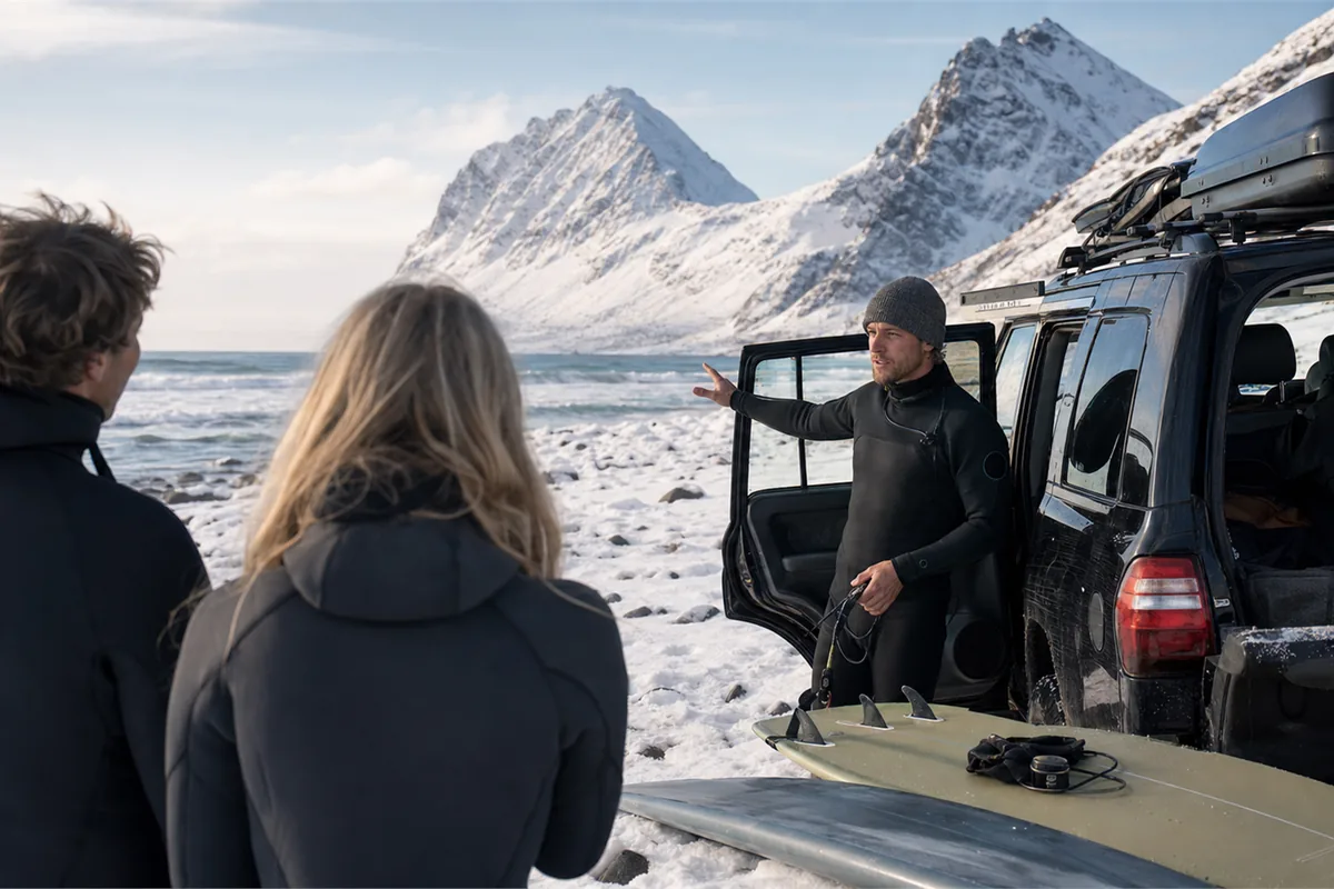 Surf arctique aux Lofoten – Impression de voyage 2
