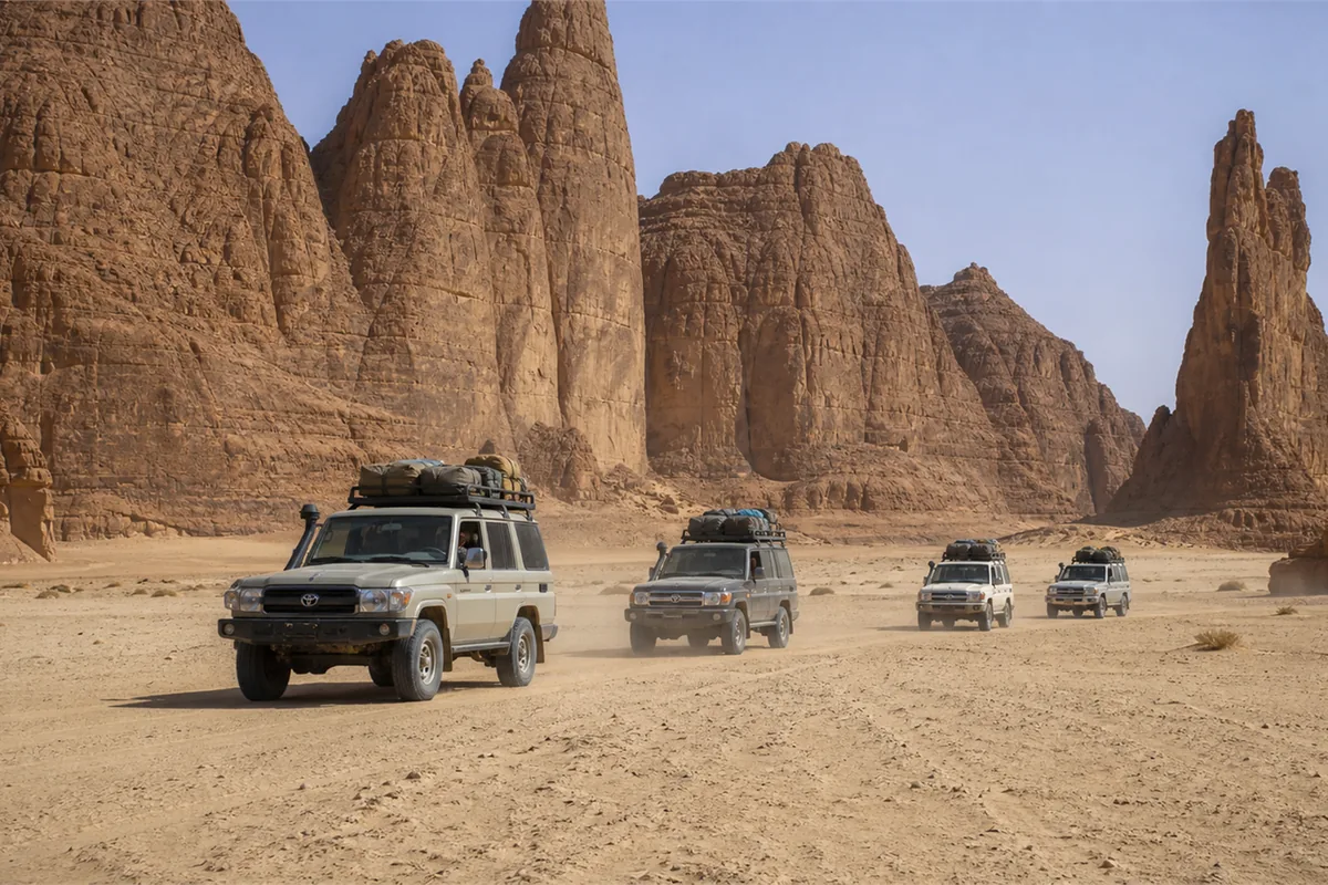 Expédition dans le désert de l'Ennedi – Impression de voyage 1