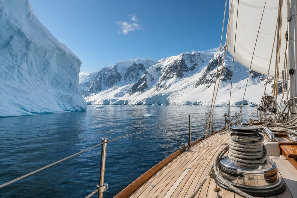 Expédition privée à la voile en Antarctique – Impression de voyage 1