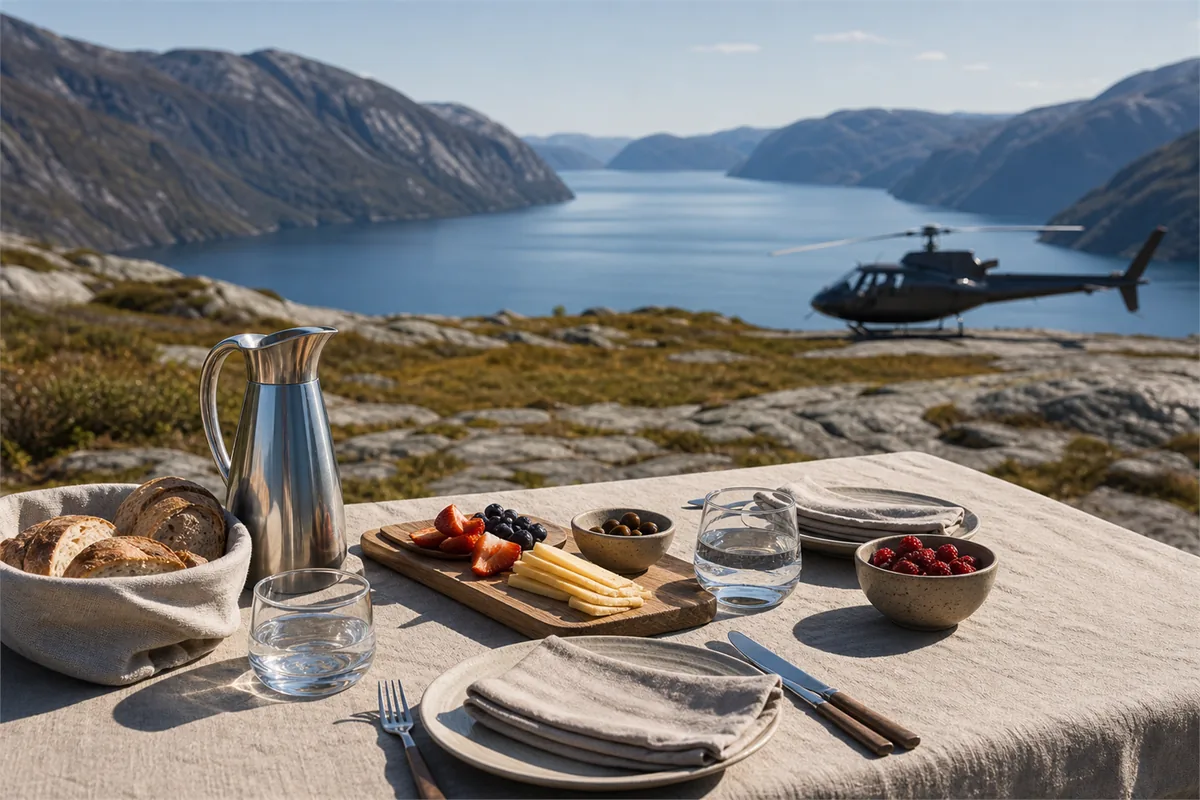 Aventure privée en fjord et en hélicoptère en Norvège – Impression de voyage 7