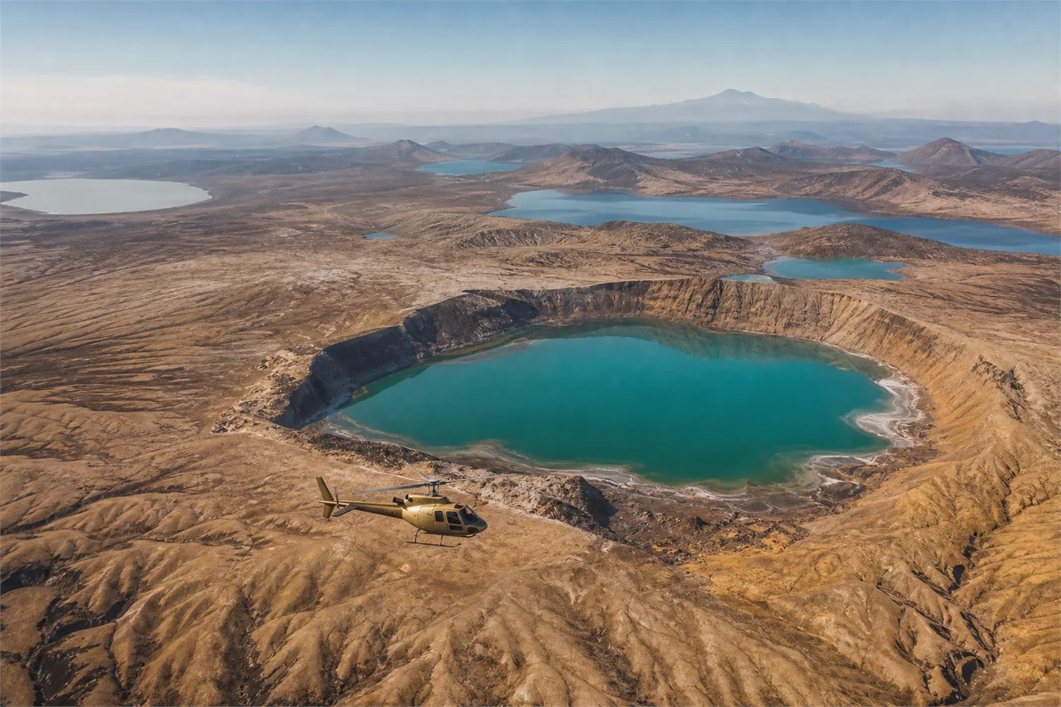 Private Helikoptersafari über Kenia und Äthiopien: Panorama des exklusiven Reiseerlebnisses