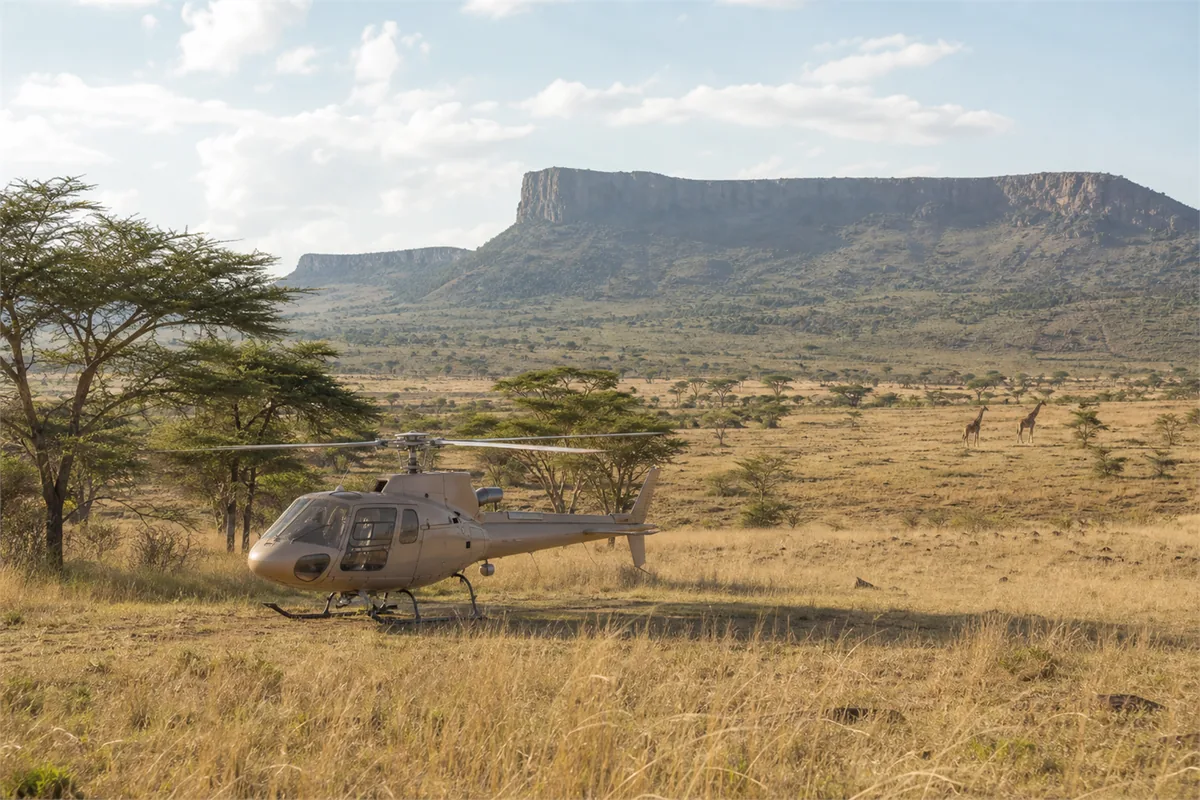 Safari en hélicoptère privé au Kenya et en Éthiopie – Impression de voyage 1