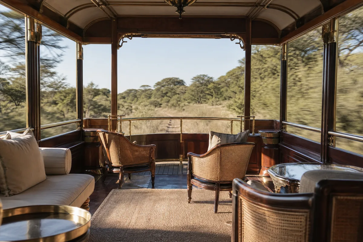 Voyage en train de luxe Rovos Rail à travers l'Afrique – Impression de voyage 1