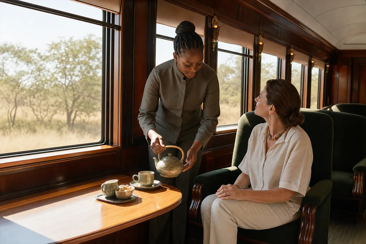 Voyage en train de luxe Rovos Rail à travers l'Afrique – Impression de voyage 4