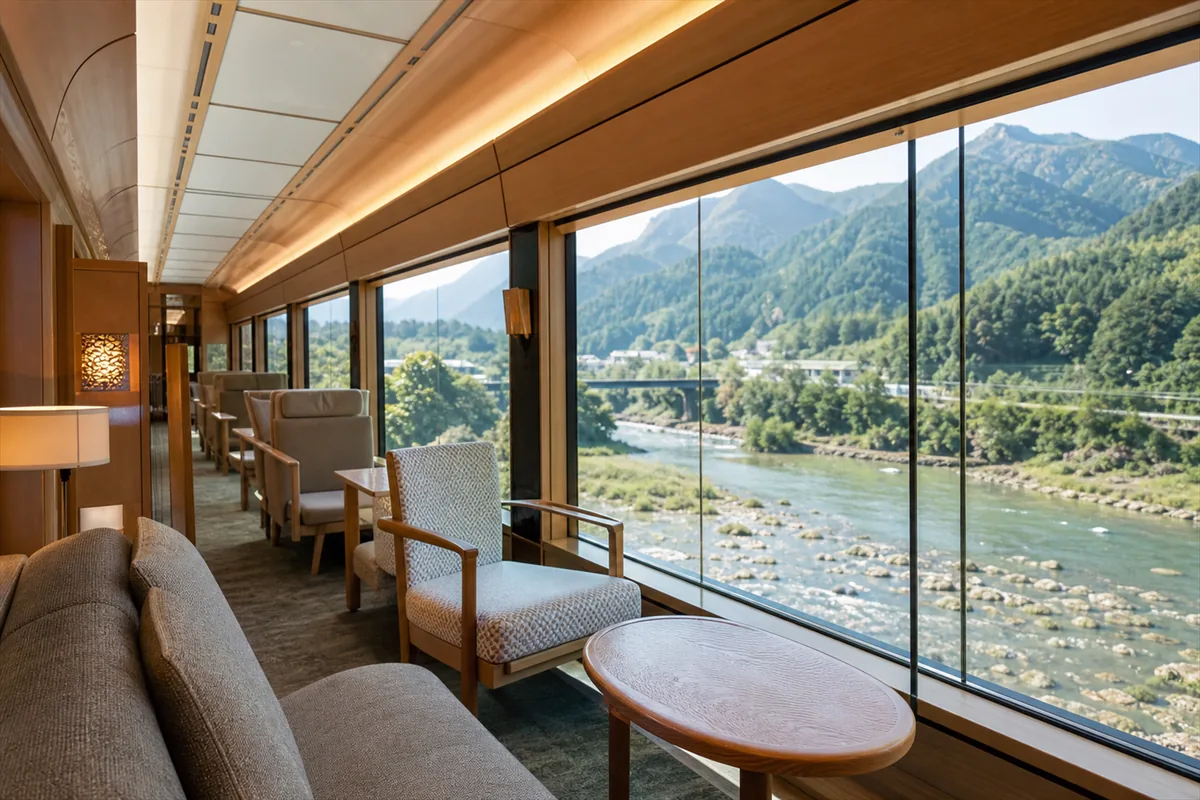Train de luxe Shiki-Shima au Japon – Impression de voyage 2
