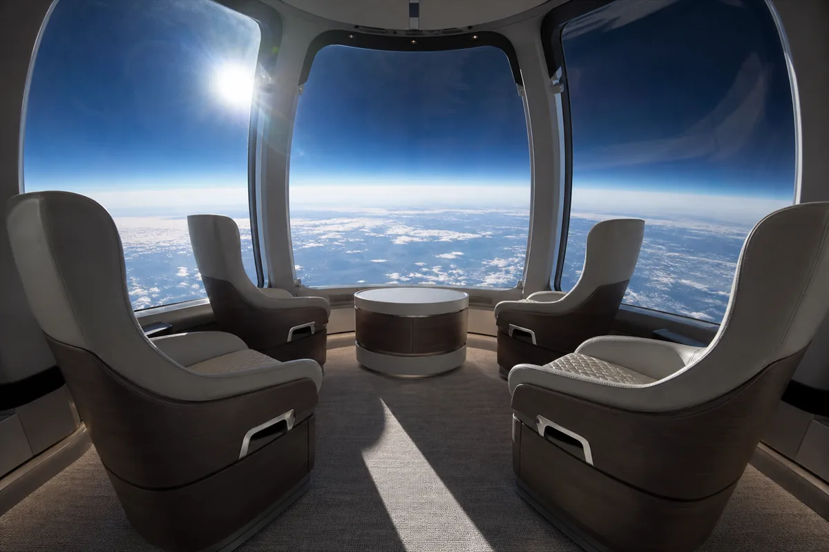 Stratosphärenflug an den Rand des Weltalls – Reiseimpression 1